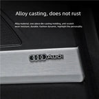 3D Aluminum Car Audio Logo Speaker Emblem Badge Sticker For Audi A3 A4 A5 A6 A7 A1 Q2 Q4 Q3 Q5 Q7 Q8 S3 S4 S5 S6 TT Accessories