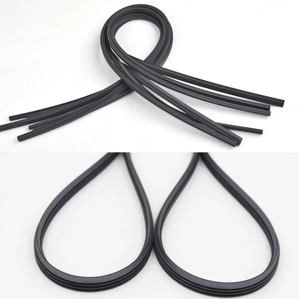 14" - 28" Car Wiper Blade Windscreen Wipers Insert Natural Rubber Strip 6mm Windscreen FR Wipe Car Accessories