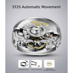 SEAGULL Luxury Watch Business Waterproof Male Clock Date Stainless Steel Mechanical Watch Men Watch reloj hombre 2023 D819.622