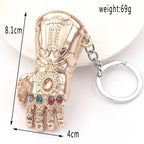 The Avengers Thanos Keychain for Men, Infinity Gauntlet, Creative Beer Bottle Opener, Pendant Gadgets