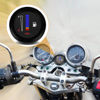 Universal Car Motorcycle Fuel Level Gauge 12V  2" 52mm Fuel Level Meter Gauge Electronic LED Ultra Thin Auto Benzine Meter