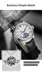 SEAGULL Luxury Watch Business Waterproof Male Clock Date Stainless Steel Mechanical Watch Men Watch reloj hombre 2023 D819.622