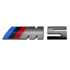 5.5cm for M logo new gray ABS sticker trunk badge for BMW X1M X2M X3M X4M X5M X6M X7M M1M2M3M4M5M6M7M8