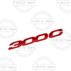 Car Emblem Metal 300c 300s Badge Logo Body Decals Sticker For Chrysler 300 Pacifica 200 Sebring PT Cruiser Accessories