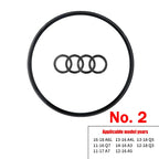 Car Styling Steering Wheel Center Logo Covers Trim Accessorie Fit  AUDI A6L Q7 Q3 Q5 A7 A5 A3 A4L A8L A8 Q5L Q8 A7 Q6 E-TRON SQ5