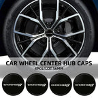 Emblem Sticker Car Wheel Hub Center Cover Caps Badge Sticker for Dodge CHALLENGER DART NITRO RAM SRT SXT Decorative stickers
