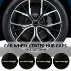 Emblem Sticker Car Wheel Hub Center Cover Caps Badge Sticker for Dodge CHALLENGER DART NITRO RAM SRT SXT Decorative stickers