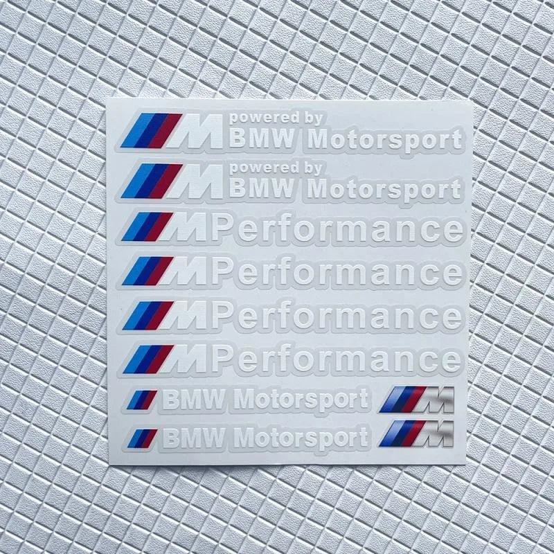 Car Decoration Strip Trunk Sticker Decals Decal For Bmw M Power Performance E93 F10 F20 F30 F40 F25 F26 F31 M3 M5 X1 X3 X5 X6 X7