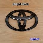 1pc 3D Car Emblem sticker For Toyota Front Grill Hood Rear Trunk Logo Corolla Camry RAV4 Hilux Yaris Prius Prado Badge Accessory