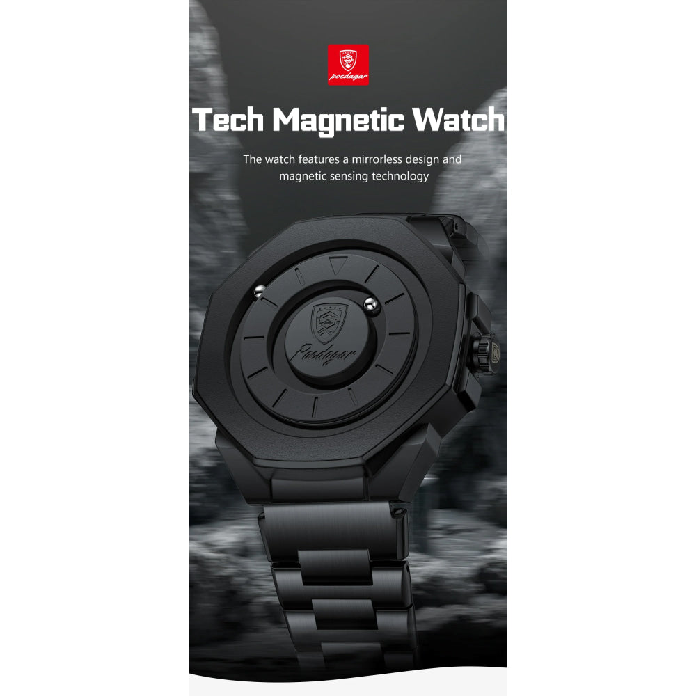 POEDAGAR High Quality Luxury Watch For Men Waterproof Fashion Man Wristwatch Business Stainless Steel Men's Quartz Watches Reloj