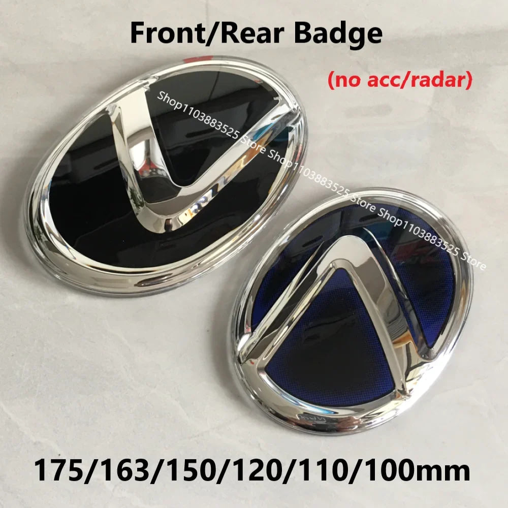 No Acc Radar Fit for Lexus Front Emblem Rear Trunk Badge Sticker CT200H IS250 ES GS UX RX IS GX470 RX400 ES200 ES300 GS300 IS300