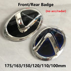 No Acc Radar Fit for Lexus Front Emblem Rear Trunk Badge Sticker CT200H IS250 ES GS UX RX IS GX470 RX400 ES200 ES300 GS300 IS300