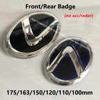 No Acc Radar Fit for Lexus Front Emblem Rear Trunk Badge Sticker CT200H IS250 ES GS UX RX IS GX470 RX400 ES200 ES300 GS300 IS300