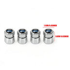 4Pcs 3D Metal Car Tire Wheel Valve Cap Accessories For Ford Focus Mk2 MK3 MK7 MK4 Fiesta Ranger Mustang Kuga Mondeo Explorer GTD