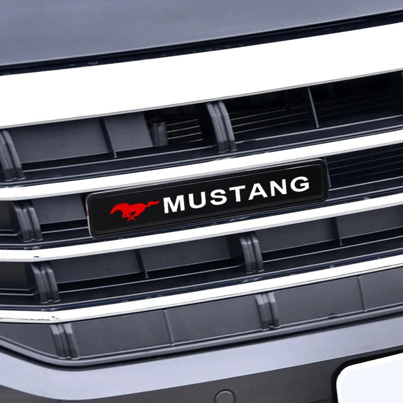 Auto Front Grille Badge Car Head Grill Emblem LED Light For Ford Focus Mk2 3 Fiesta Ranger Mondeo S-MAX Kuga Mustang Auto Goods
