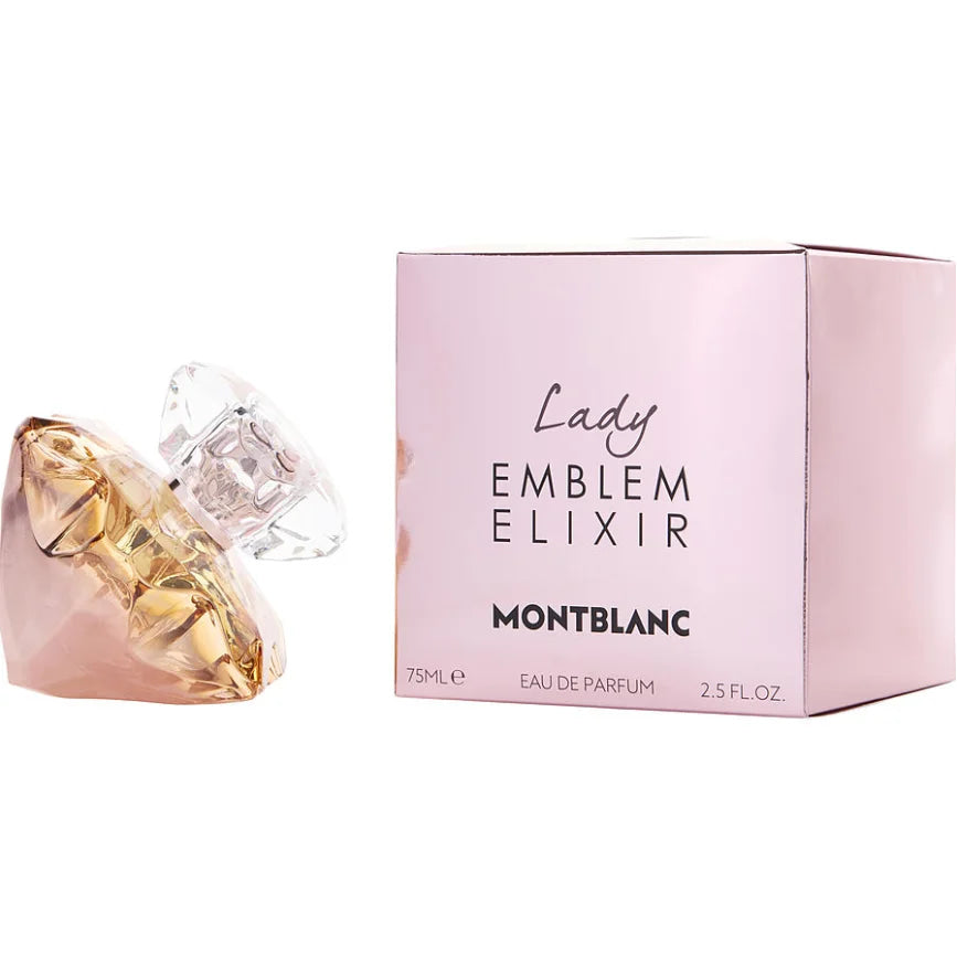Mont Blanc Lady Emblem Elixir women Eau De Parfum Spray 75ml Original floral and fruity fragrance with long-lasting scent