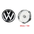 Abs - 4pcs 55mm 56mm 65mm 70mm Car Styling Wheel Center Cap Hub Covers Badge Accessories For VW Volkswagen 3B7601171 1J0601171