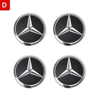 56mm 60mm 65mm 75mm Car Wheel Center Hub Caps Cover Rim Exterior Sticker For Mercedes Benz A B C E Class GLC GLK GLE GLA CLA GLB