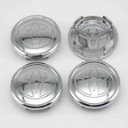 4Pcs 57/62mm Car Wheel Center Hub Caps For Toyota Rav4 Aygo Yaris Corolla Camry Car Tire Center Decoration Stickers Accessories