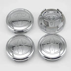 4Pcs 57/62mm Car Wheel Center Hub Caps For Toyota Rav4 Aygo Yaris Corolla Camry Car Tire Center Decoration Stickers Accessories