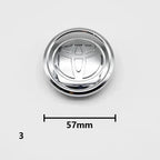 4Pcs 57/62mm Car Wheel Center Hub Caps For Toyota Rav4 Aygo Yaris Corolla Camry Car Tire Center Decoration Stickers Accessories
