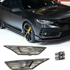 Car Marker Turn Signal Lamp Side Leaf Light Accessory For Honda Civic 2016 2017 2018 2019 2020 2021 34350-TET-H01 34300-TET-H01