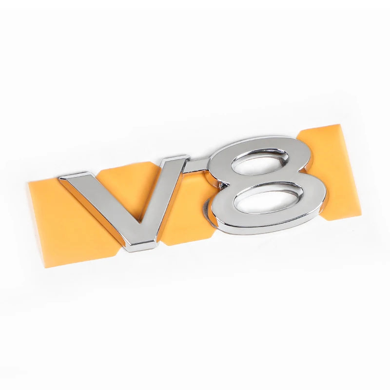 For Toyota Land Cruiser 200 Prado 120 150 Car Logo Displacement V8/TX/TXL/5.7/V6/Black Letter Sticker Car Decoration Accessories