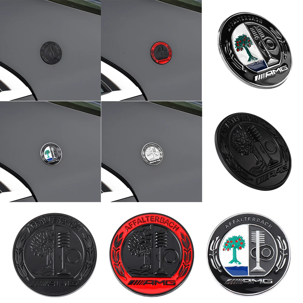 3D Metal Car Body Trunk AMG Badge Sticker Decoration Auto Refit Accessories For Mercedes Benz A B C E G Class GLK CLA GLB GLC