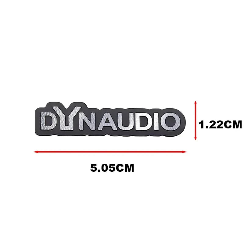 Chevrolet 3D Aluminum Car Audio Stickers Fit For Silverado Impala Malibu Equinox Cruze Camaro Tahoe/Suburban Blazer Spark Aveo