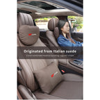 For Ford STline Focus Mondeo Explorer Edge Fiesta Fusion Kuga Escape Auto Headrest Neck Support Lumbar Cushion Soft Neck Pillow