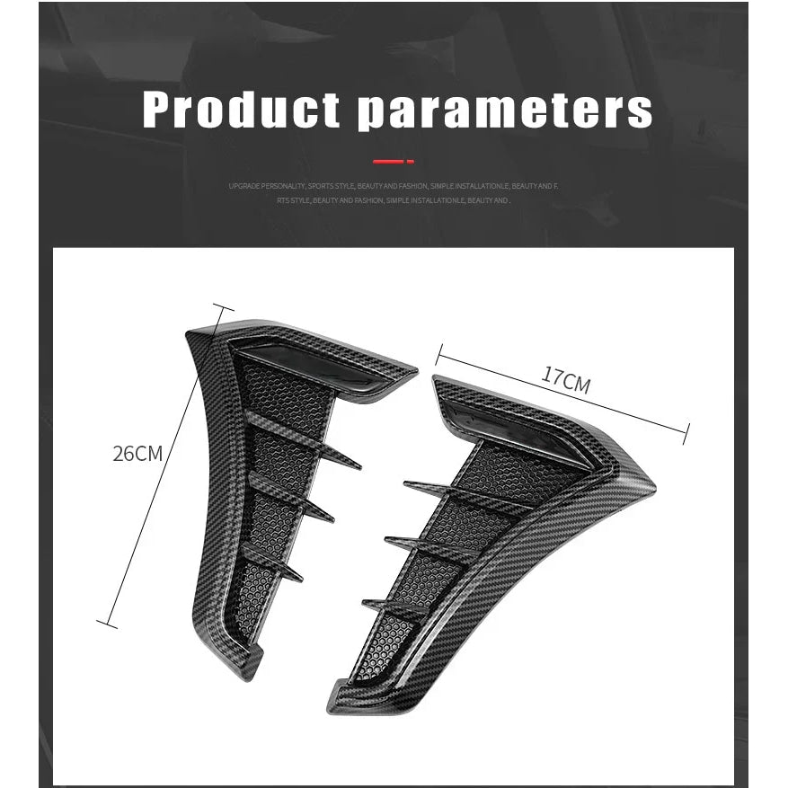 Car Emblem Side Leafboard Sticker Flank Fender Modified Fit For Bmw M Performance X1 X3 X4 X5 E87 F20 E36 E46 E90 E39 F10 X6 F16