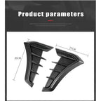 Car Emblem Side Leafboard Sticker Flank Fender Modified Fit For Bmw M Performance X1 X3 X4 X5 E87 F20 E36 E46 E90 E39 F10 X6 F16