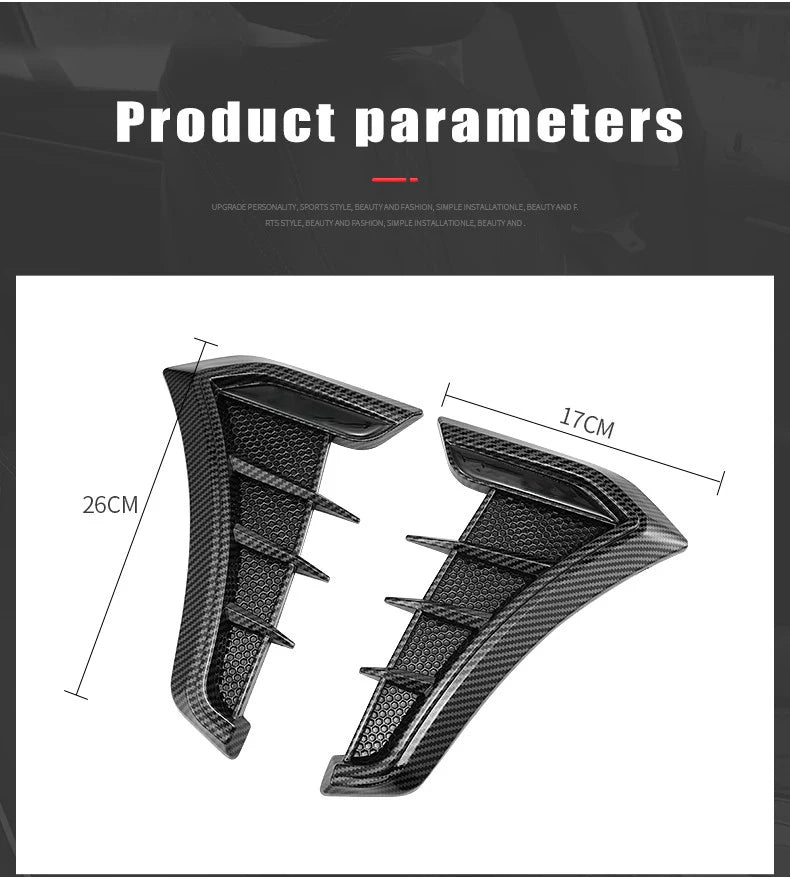 Car Emblem Side Leafboard Sticker Flank Fender Modified Fit For Bmw M Performance X1 X3 X4 X5 E87 F20 E36 E46 E90 E39 F10 X6 F16