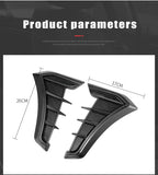 Car Emblem Side Leafboard Sticker Flank Fender Modified Fit For Bmw M Performance X1 X3 X4 X5 E87 F20 E36 E46 E90 E39 F10 X6 F16