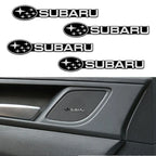Car audio stereo 3D decorative aluminum badge sticker suitable For Subaru Forester impreza Outback Legacy Tribecacar WRC XV