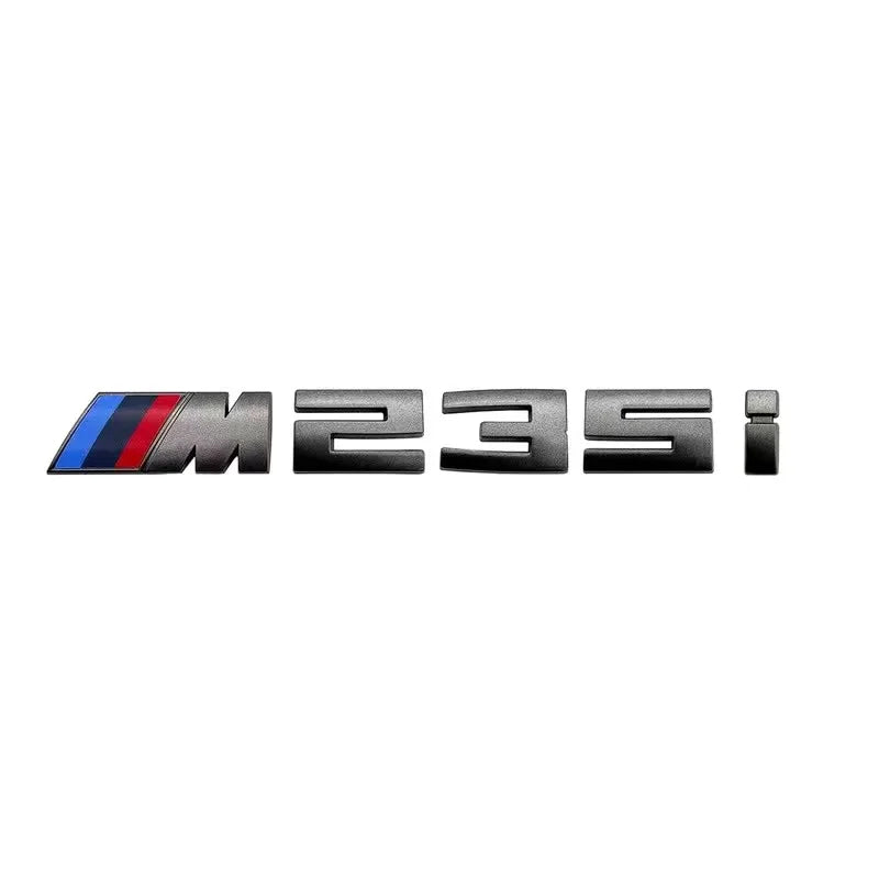 5.5cm for M logo new gray ABS sticker trunk badge for BMW M330i M340i M430i M440i M530i M540i M550i decoration accessories.