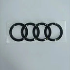 4 Ring Logo Car Front Hood Grill Emblem for Audi Q5 2014-2019 Q5 Sticker Quarrto Sline Side Decoration Rear Trunk Badge Sticker