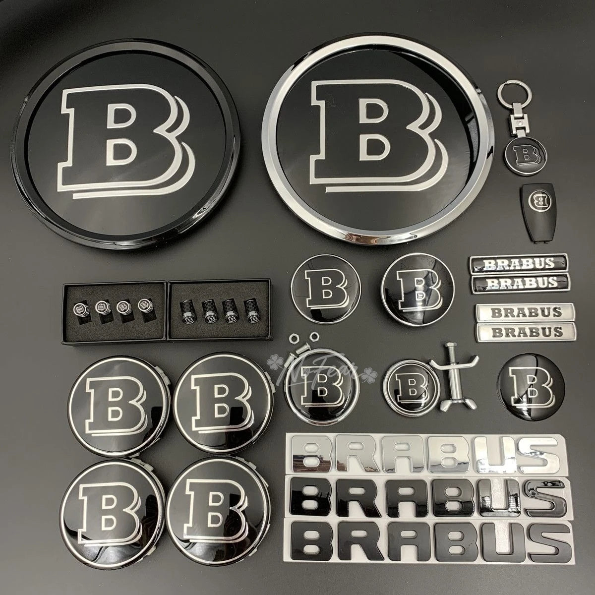 3D Metal Logo Emblem Badge Stickers For Brabus smart w204 w205 GLC G63 G65 W463 G500 G350 CLA w464 w221 w213 w206 w212 GLS