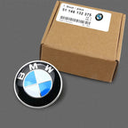 74mm 82mm BMW Hood Trunk Emblem Badge Sticker Fit E30 E36 E39 E46 E60 E87 E90 G20 Auto Exterior Accessory