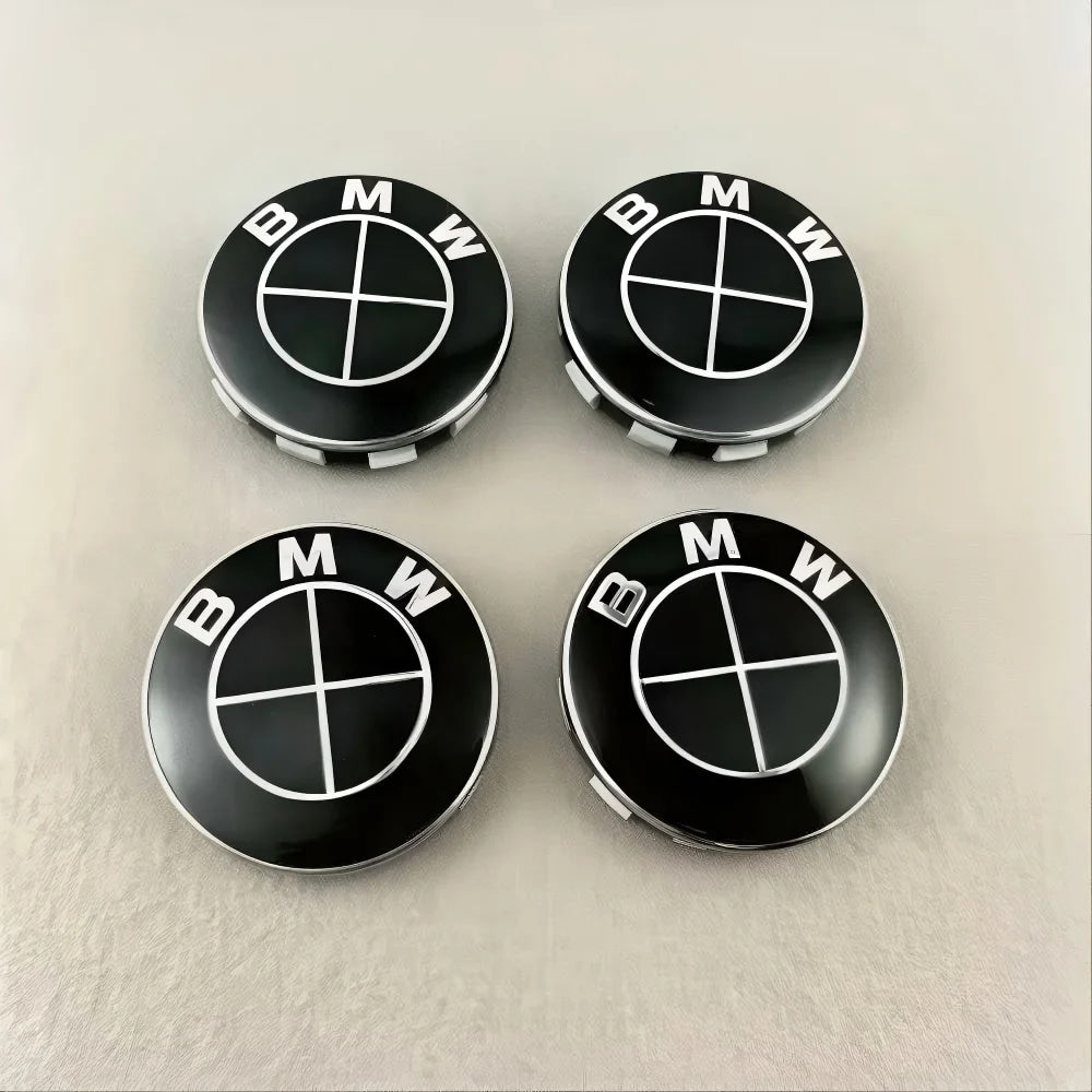 BMW 4pcs 56/68MM Wheel Center Caps For G11 G12 G30 G31 G32 G38 G01 G08 G02 G05 F45 F46 F52 F48 F49 F39 F90 Auto Accessories