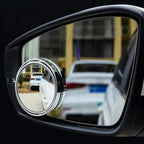 Espejo retrovisor para punto ciego de coche, cubierta de lluvia multifuncional 2 en 1 para días lluviosos, vista expandible, conducción de seguridad, 2 uds.