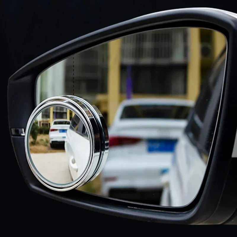 Espejo retrovisor para punto ciego de coche, cubierta de lluvia multifuncional 2 en 1 para días lluviosos, vista expandible, conducción de seguridad, 2 uds.
