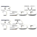 1ABS Emblem Car Stickers For Ram 1500 2500 5.7 Liter Hemi 4X4 Nameplate Charger Viper Magnum Caliber Journey Styling Accessories