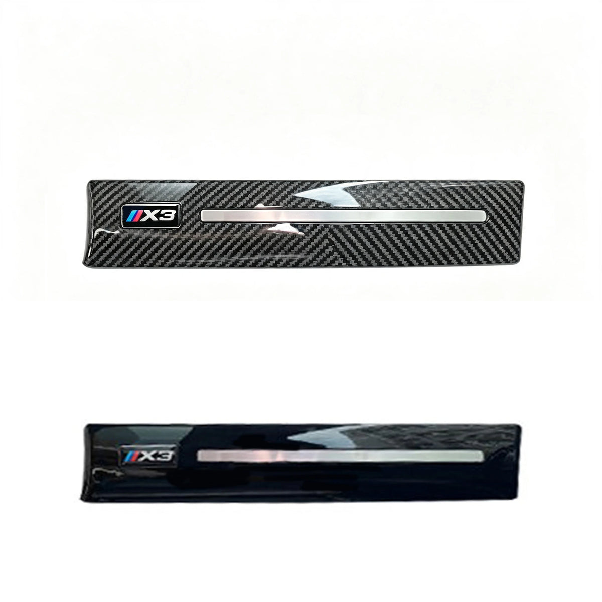For BMW X3 G45 2025-2026 LHD ABS carbon fiber material Passenger side center console trim car center console, glove box panel