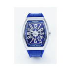 DENVOSI Men's Barrel shaped Watch, Luxury Fluorescent Silicone Strap, Men's Fashion, Leisure, Sports Quartz Watch