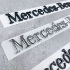 1pcs Car Badge Rear Trunk Body Sticker Emblem Decoration For Mercedes Benz AMG W108 W124 W126 W140 W205 W201