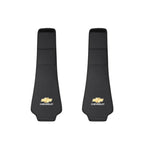 2Pcs Quality Leather Car Seat Headrest Covering Accessories For Chevrolet Corvette Montana TrailBlazer Silverado Traverse Camaro