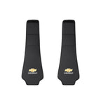 2Pcs Quality Leather Car Seat Headrest Covering Accessories For Chevrolet Corvette Montana TrailBlazer Silverado Traverse Camaro