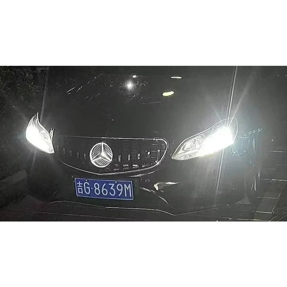 Car Front Grilled Star Emblem LED For Mercedes W205 W212 W213 W204 W166 CLA W253 A W176 W177 C W204 E X204 GLA GLC GLE B Ashtray