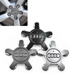 Car Wheel Center Cap Hub Covers 4pcs 60mm 61mm 68mm 69mm 135mm 4B0601170 4F0601165N A3 A4 A5 A6 A7 A8 S4 Q3 Q5 Q7 Accessories